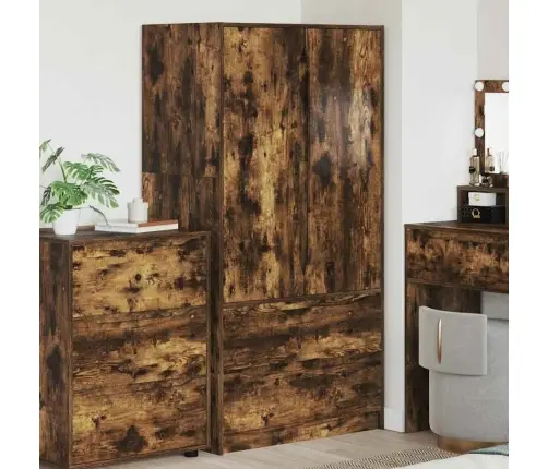 Vannitoa Kapp Suitsetatud Tamm 79,5 X 49 X 156 Cm Tehispuit