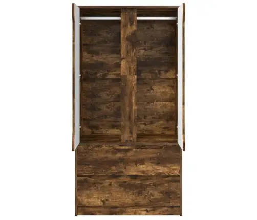 Vannitoa Kapp Suitsetatud Tamm 79,5 X 49 X 156 Cm Tehispuit