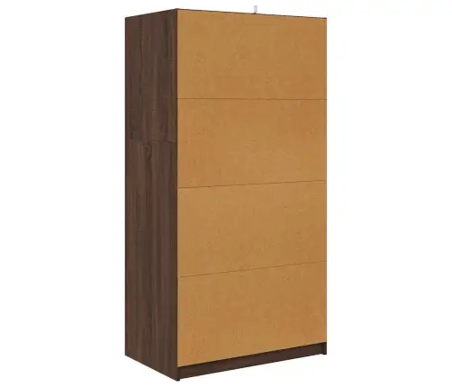 Vonios Spintelė Su Stalčių Rudas Ąžuolas 79,5 X 49 X 156 Cm