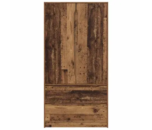 Vannas Istabas Skapītis Ar Durvīm Vecs Koks 79,5 X 49 X 156 Cm Vidaxl