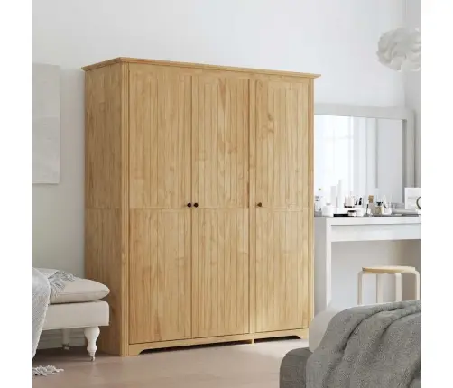 Garderoobikapp Bodo Meepruun 146 X 53,5 X 173 Cm Tehispuit