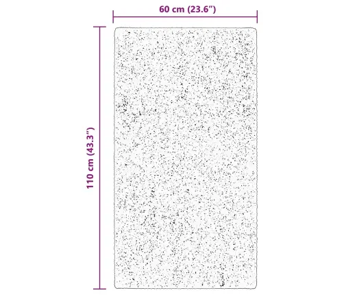 Zoninės Kiliminės Dangos Huarte Ruda 110 X 60 Cm Poliesteris