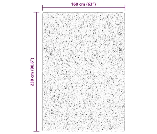 Zoninės Kiliminės Dangos Huarte Ruda 230 X 160 Cm Poliesteris