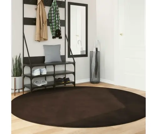 Teritorijas Paklāji Apaļš Huarte Brūna Ø 200 Cm Vidaxl