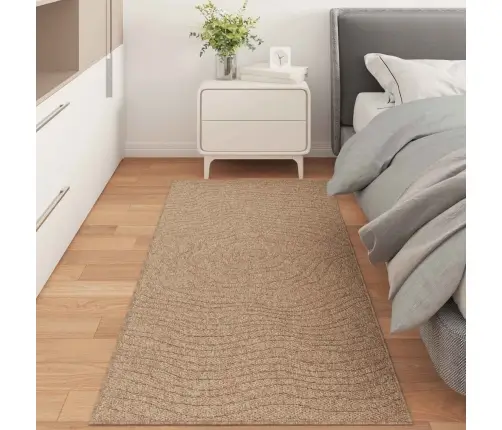 Teritorijas Paklāji Moiré Taisnstūra Dabiska 150 X 80 Cm Vidaxl