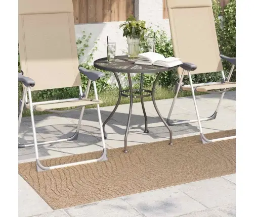 Teritorijas Paklāji Moiré Taisnstūra Dabiska 200 X 80 Cm Vidaxl