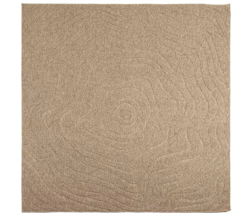 Alavaibad Moire Huarte Neutraalne 200 X 200 Cm Polüester
