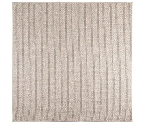 Teritorijas Paklāji Kvadrātveida Krēmkrāsa 240 X 240 Cm Vidaxl