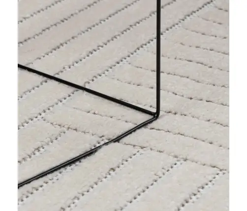 Teritorijas Paklāji Kvadrātveida Krēmkrāsa 200 X 200 Cm Vidaxl