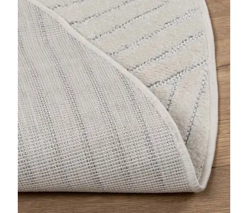 Zoninės Kiliminės Dangos Huarte Kreminė Ø 160 Cm Poliesteris