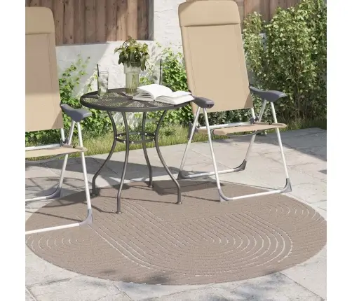 Zoninės Kiliminės Dangos Huarte Smėlio Ø 160 Cm Poliesteris