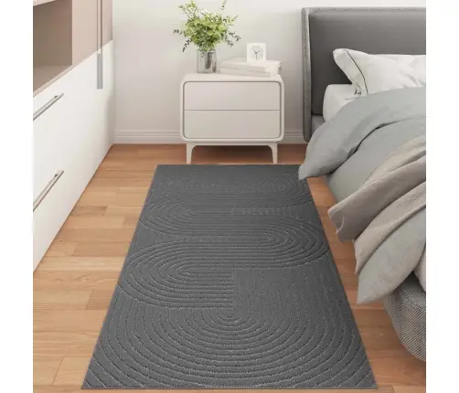 Alavaibad Ristkülik Huarte Antratsiit 200 X 80 Cm Polüester