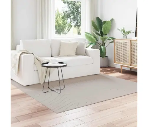 Teritorijas Paklāji Kvadrātveida Krēmkrāsa 200 X 200 Cm Vidaxl