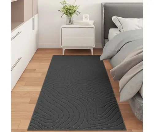 Alavaibad Ristkülik Huarte Antratsiit 150 X 80 Cm Polüester