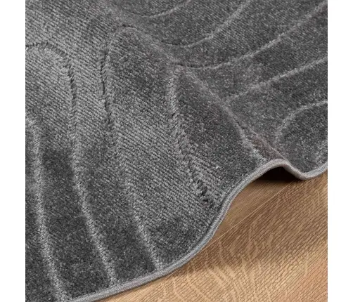 Zoninės Kiliminės Dangos Huarte Antracitas Ø 200 Cm Poliesteris