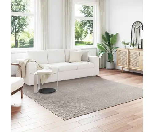 Teritorijas Paklāji Kvadrātveida Krēms Un Taupe 240 X 240 Cm Vidaxl