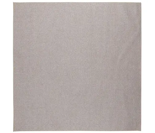 Teritorijas Paklāji Kvadrātveida Krēms Un Taupe 240 X 240 Cm Vidaxl