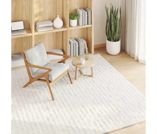 Teritorijas Paklāji Kvadrātveida Krēmkrāsa 200 X 200 Cm Vidaxl