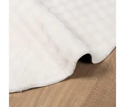 Zoninės Kiliminės Dangos Huarte Kreminė Ø 120 Cm Poliesteris