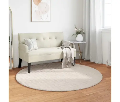 Zoninės Kiliminės Dangos Huarte Smėlio Ø 120 Cm Poliesteris