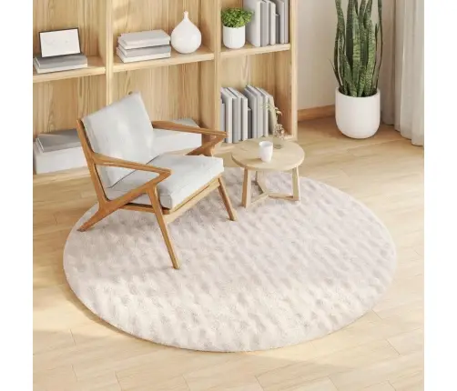 Zoninės Kiliminės Dangos Huarte Smėlio Ø 160 Cm Poliesteris