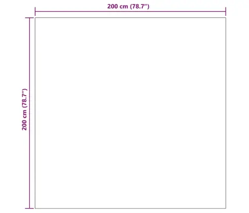 Zoninės Kiliminės Dangos Huarte Smėlio 200 X 200 Cm Poliesteris