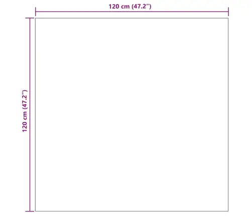 Zoninės Kiliminės Dangos Huarte Pilka 120 X 120 Cm Poliesteris