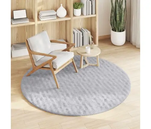 Zoninės Kiliminės Dangos Huarte Pilka Ø 120 Cm Poliesteris