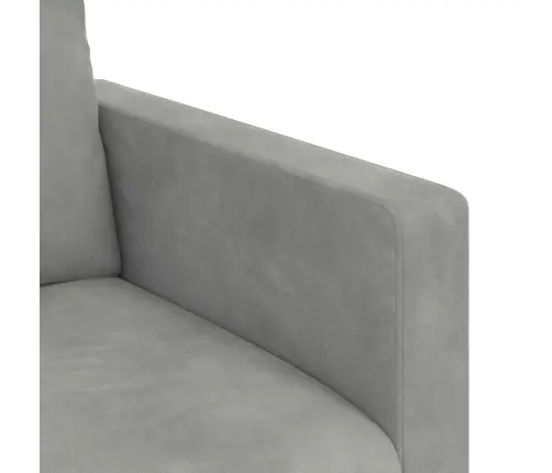 Dīvāns 2 Pcs Gaiši Pelēks Vidaxl