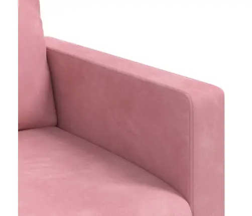 Dīvāns 2 Pcs Rozā Vidaxl