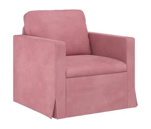 Dīvāns 2 Pcs Rozā Vidaxl
