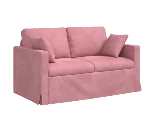 Dīvāns 2 Pcs Rozā Vidaxl