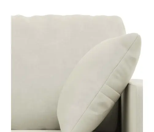 Dīvāns 2 Pcs Krēmkrāsa Vidaxl