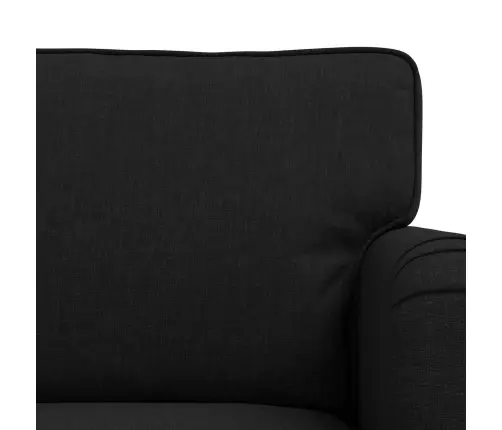 Dīvāns 2 Pcs Melna Metāls Vidaxl