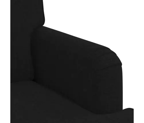 Dīvāns 2 Pcs Melna Metāls Vidaxl