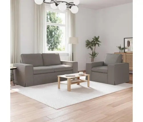 Diivan 140Cm 2 Pcs Pruunikashall Metall