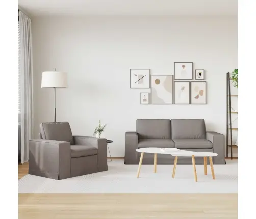 Diivan 140Cm 2 Pcs Pruunikashall Metall