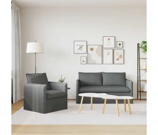 Diivan 2 Pcs Tumehall 196 X 82 X 85 Cm Kangas