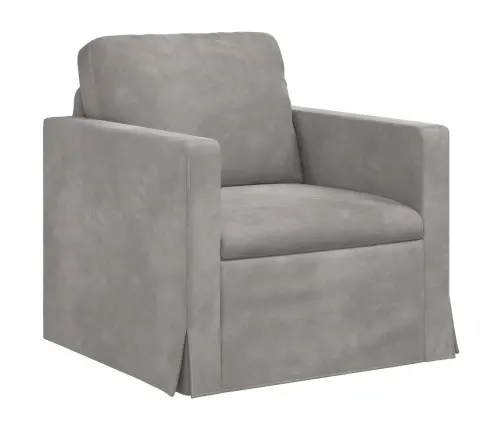 Dīvāns 2 Pcs Gaiši Pelēks Vidaxl