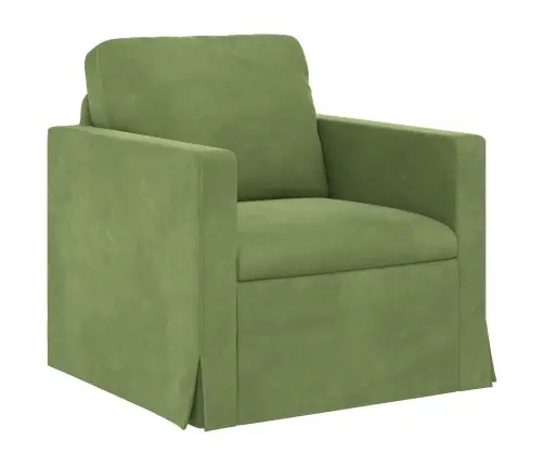 Dīvāns 2 Pcs Gaiši Zaļa Vidaxl