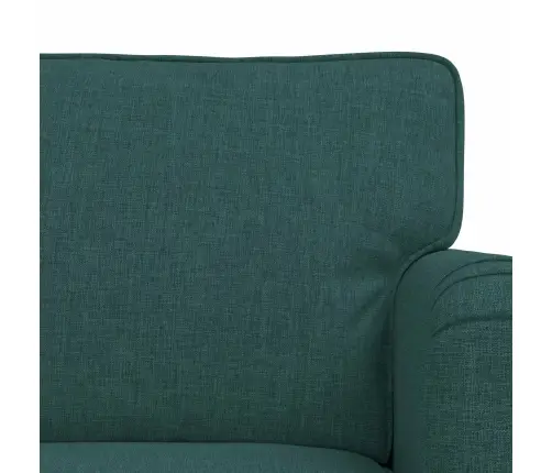 Dīvāns 2 Pcs Tumši Zaļš Metāls Vidaxl