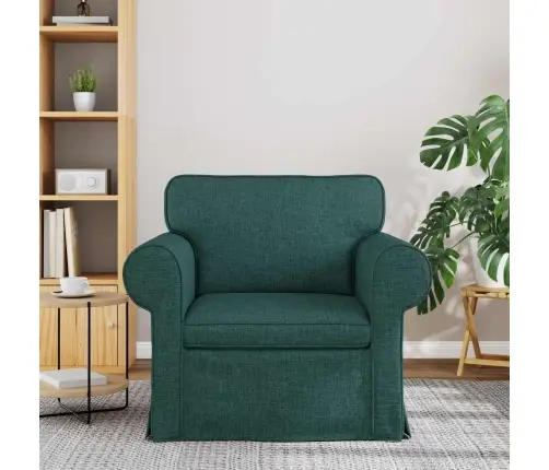 Sofa Tamsiai Žalia 215 X 82 X 80 Cm Audinys