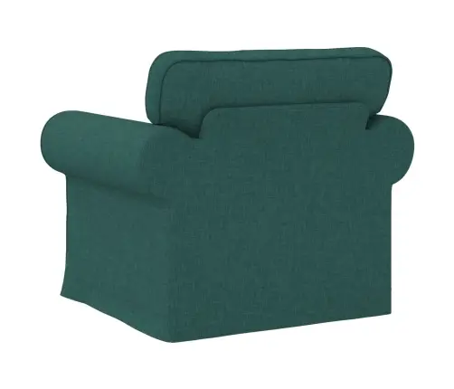 Sofa Tamsiai Žalia 215 X 82 X 80 Cm Audinys