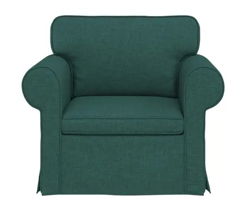 Sofa Tamsiai Žalia 215 X 82 X 80 Cm Audinys