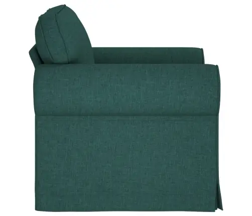 Sofa Tamsiai Žalia 215 X 82 X 80 Cm Audinys