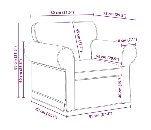 Sofa Tamsiai Žalia 215 X 82 X 80 Cm Audinys