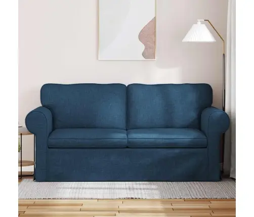 Dīvāns Zila 215 X 82 X 80 Cm Metāls Vidaxl