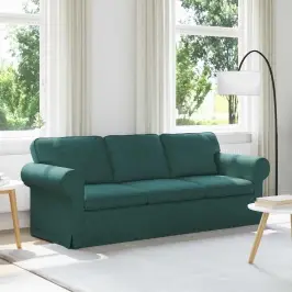 Sofa 180Cm Tamsiai Žalia Metalas