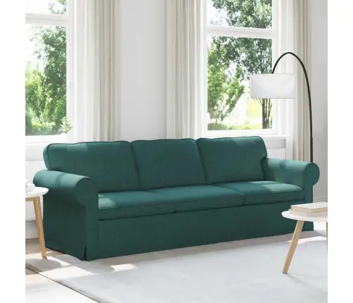 Diivan 210Cm Tume Rohelise Metall