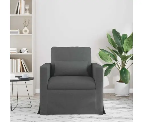 Dīvāns Tumši Pelēks 78 X 78 X 80 Cm Metāls Vidaxl